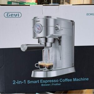 Gevi Commercial Espresso and Coffee Makers, Professional 20 Bar Espresso Maker